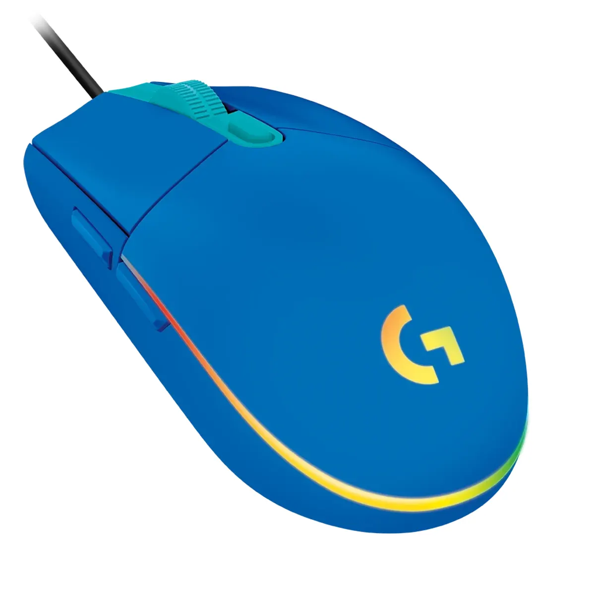 موس گیمینگ لاجیتک مدل Logitech G203 Gaming Mouse Blue رنگ آبی (2)