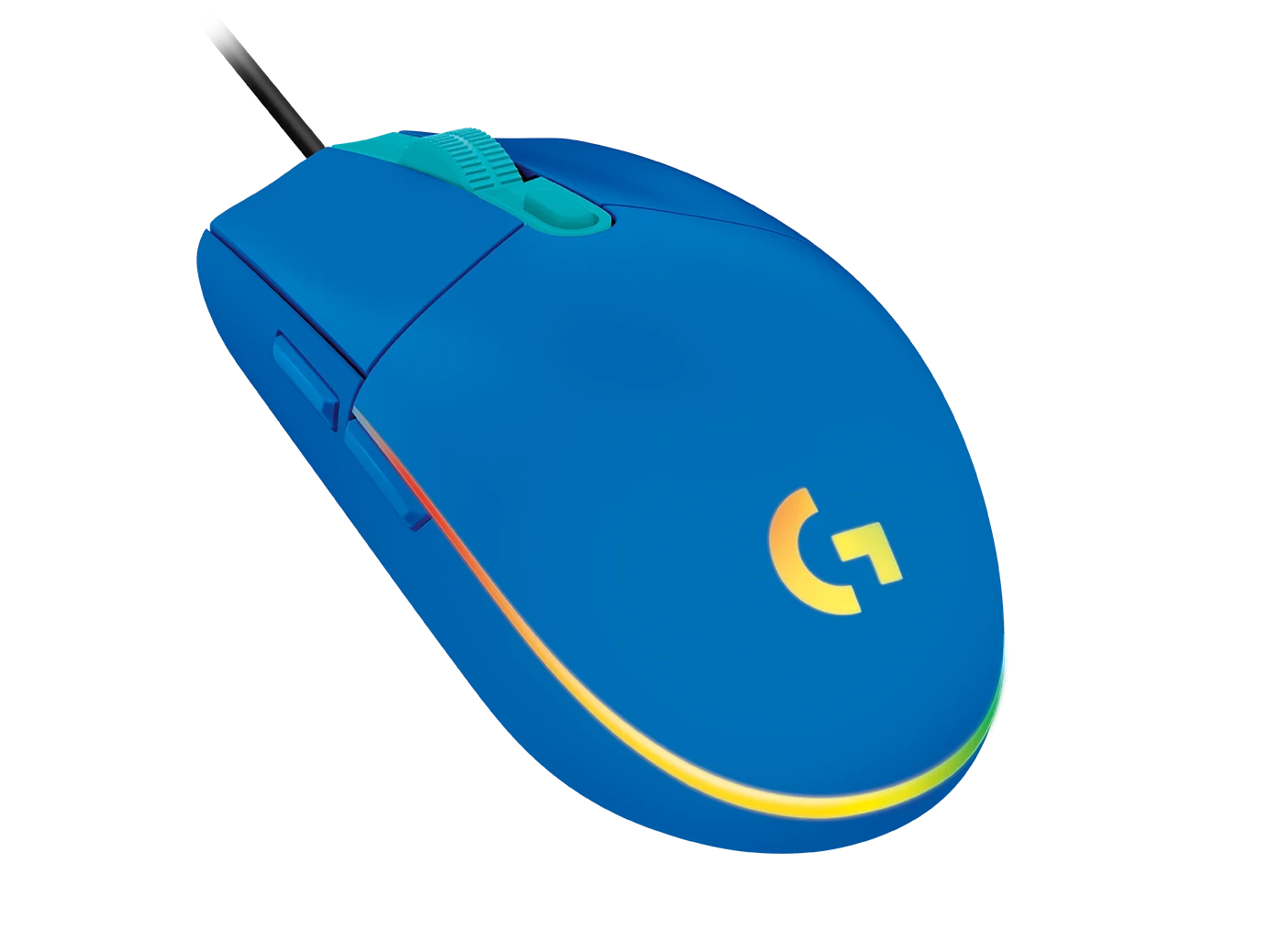 موس گیمینگ لاجیتک مدل Logitech G203 Gaming Mouse Blue رنگ آبی (3)