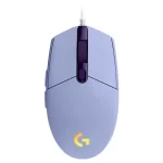 موس گیمینگ لاجیتک مدل Logitech G203 Gaming Mouse Lilac رنگ یاسی (1)