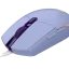 موس گیمینگ لاجیتک مدل Logitech G203 Gaming Mouse Lilac رنگ یاسی (2)