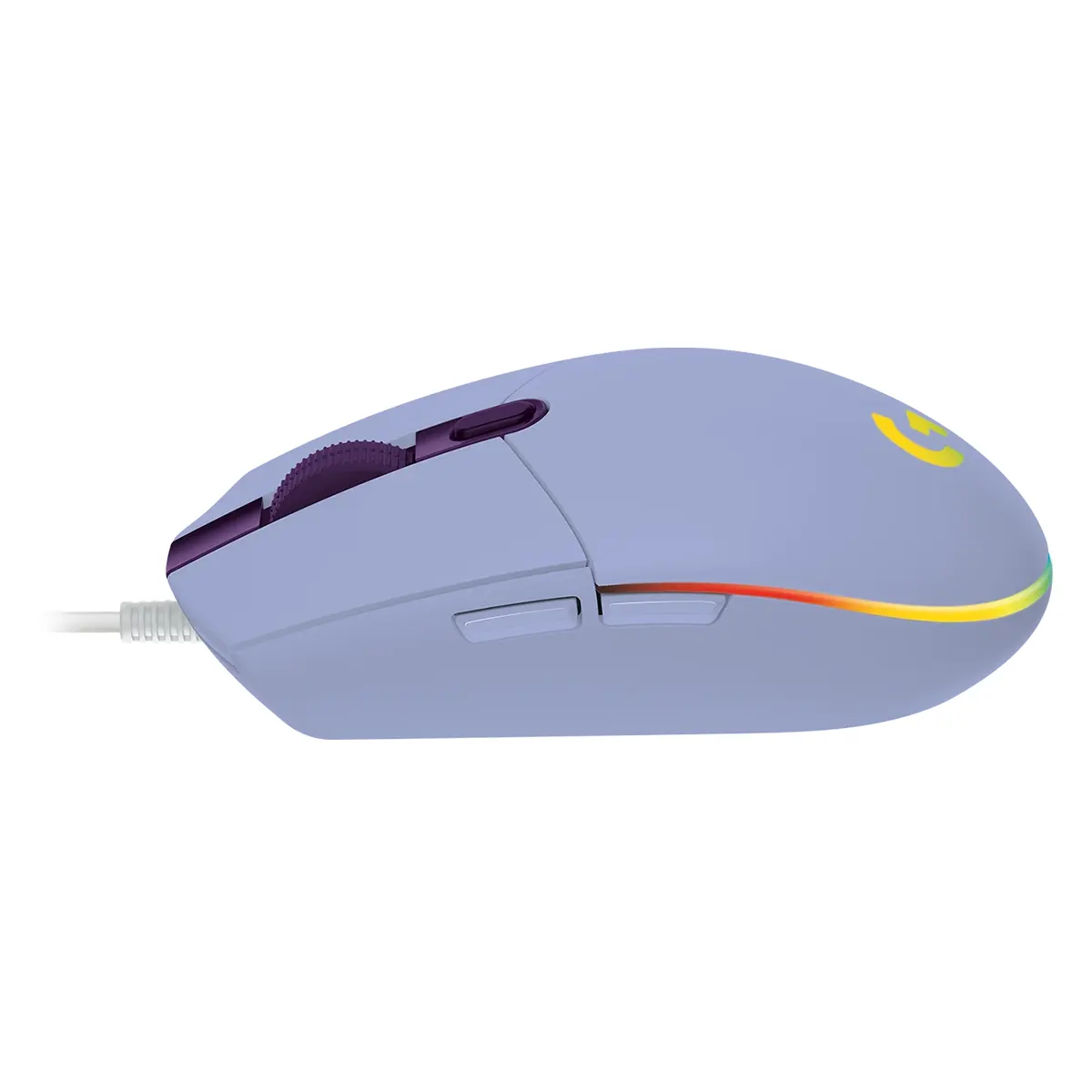 موس گیمینگ لاجیتک مدل Logitech G203 Gaming Mouse Lilac رنگ یاسی (3)