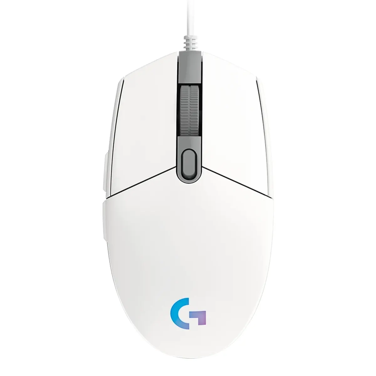 موس گیمینگ لاجیتک مدل Logitech G203 Gaming Mouse White رنگ سفید (1)