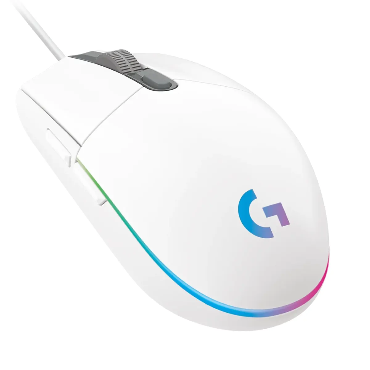 موس گیمینگ لاجیتک مدل Logitech G203 Gaming Mouse White رنگ سفید (2)