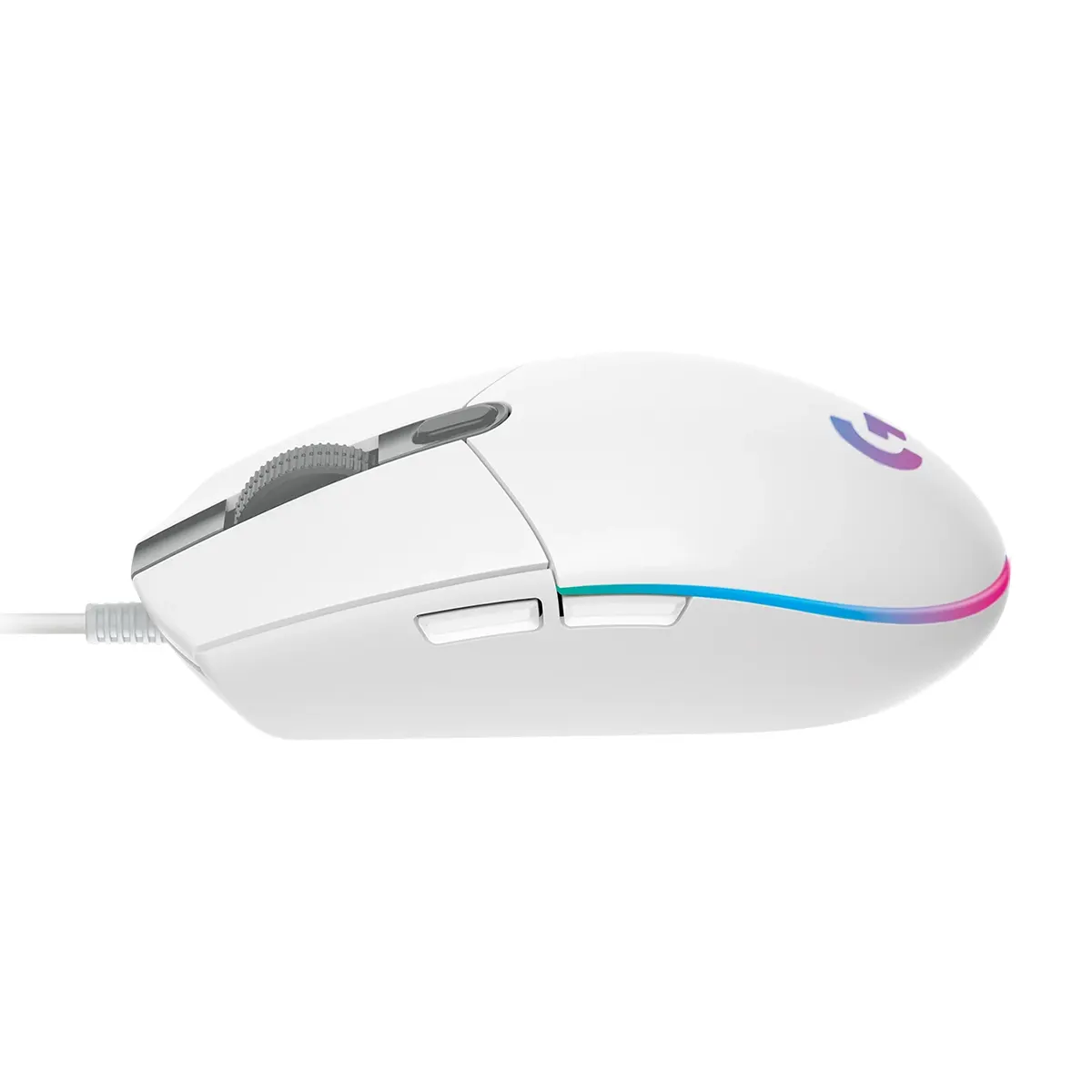 موس گیمینگ لاجیتک مدل Logitech G203 Gaming Mouse White رنگ سفید (3)