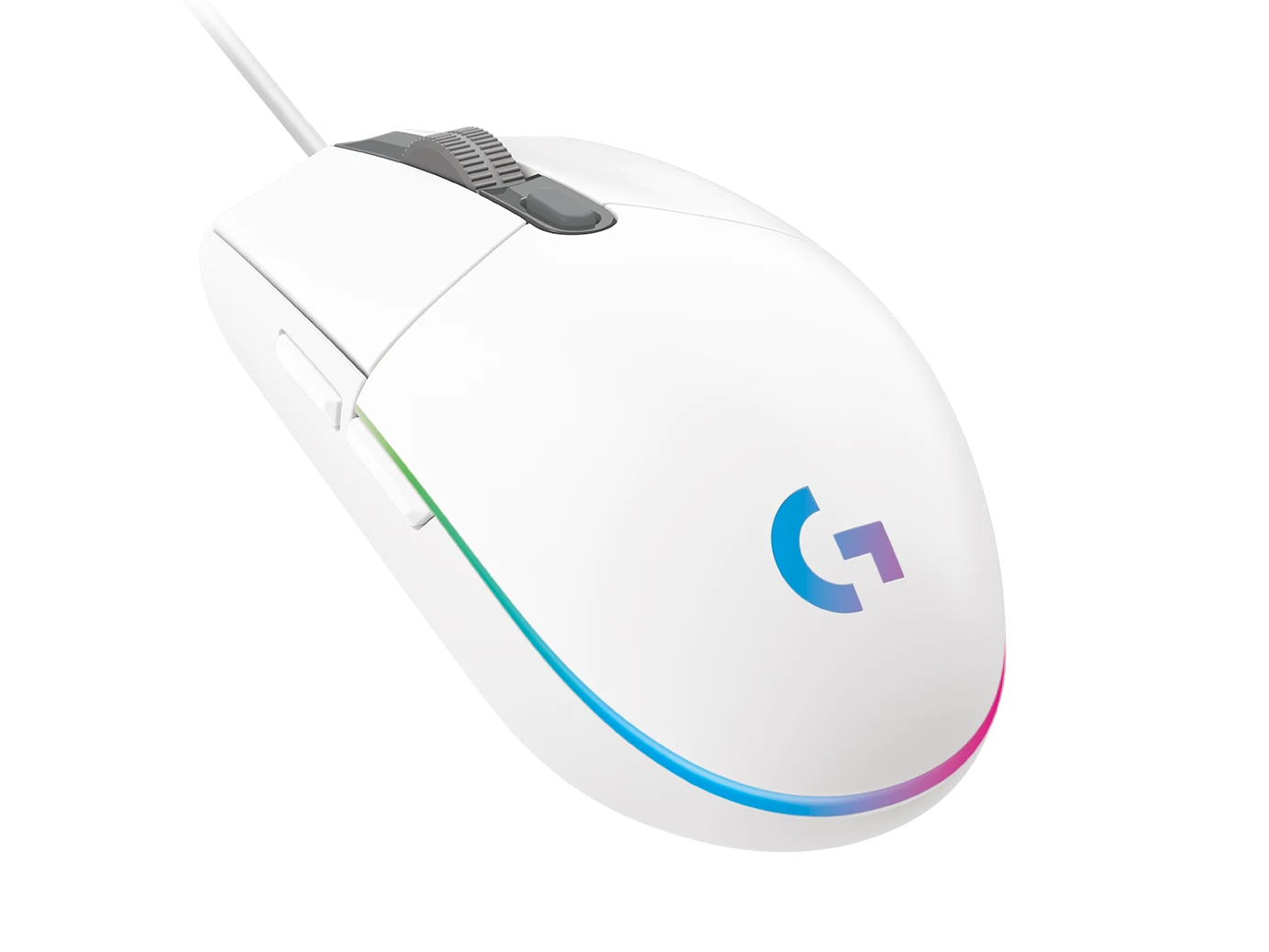 موس گیمینگ لاجیتک مدل Logitech G203 Gaming Mouse White رنگ سفید (3)