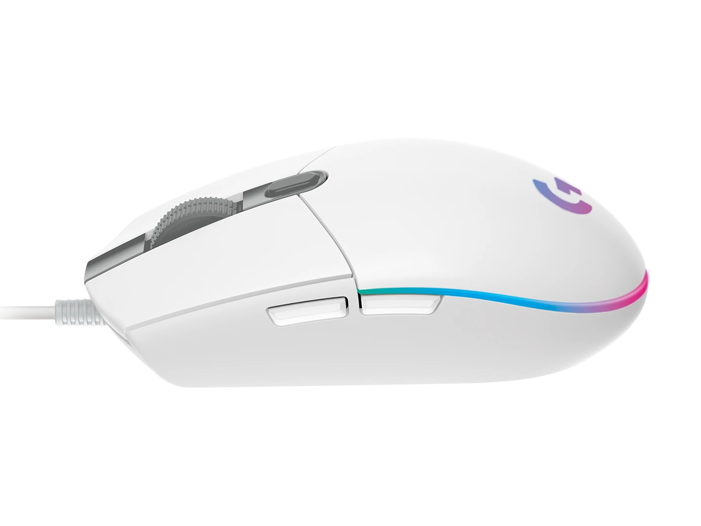 موس گیمینگ لاجیتک مدل Logitech G203 Gaming Mouse White رنگ سفید (4)