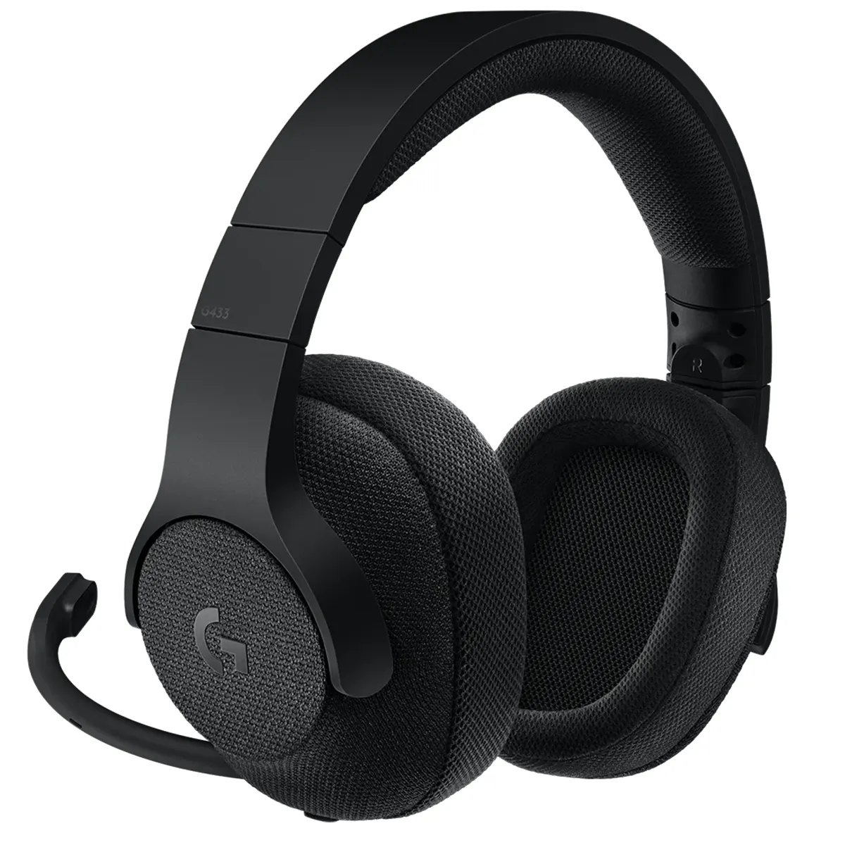 هدست گیمینگ لاجیتک Logitech G433 7.1 Surround Gaming Headset Black رنگ مشکی (1)