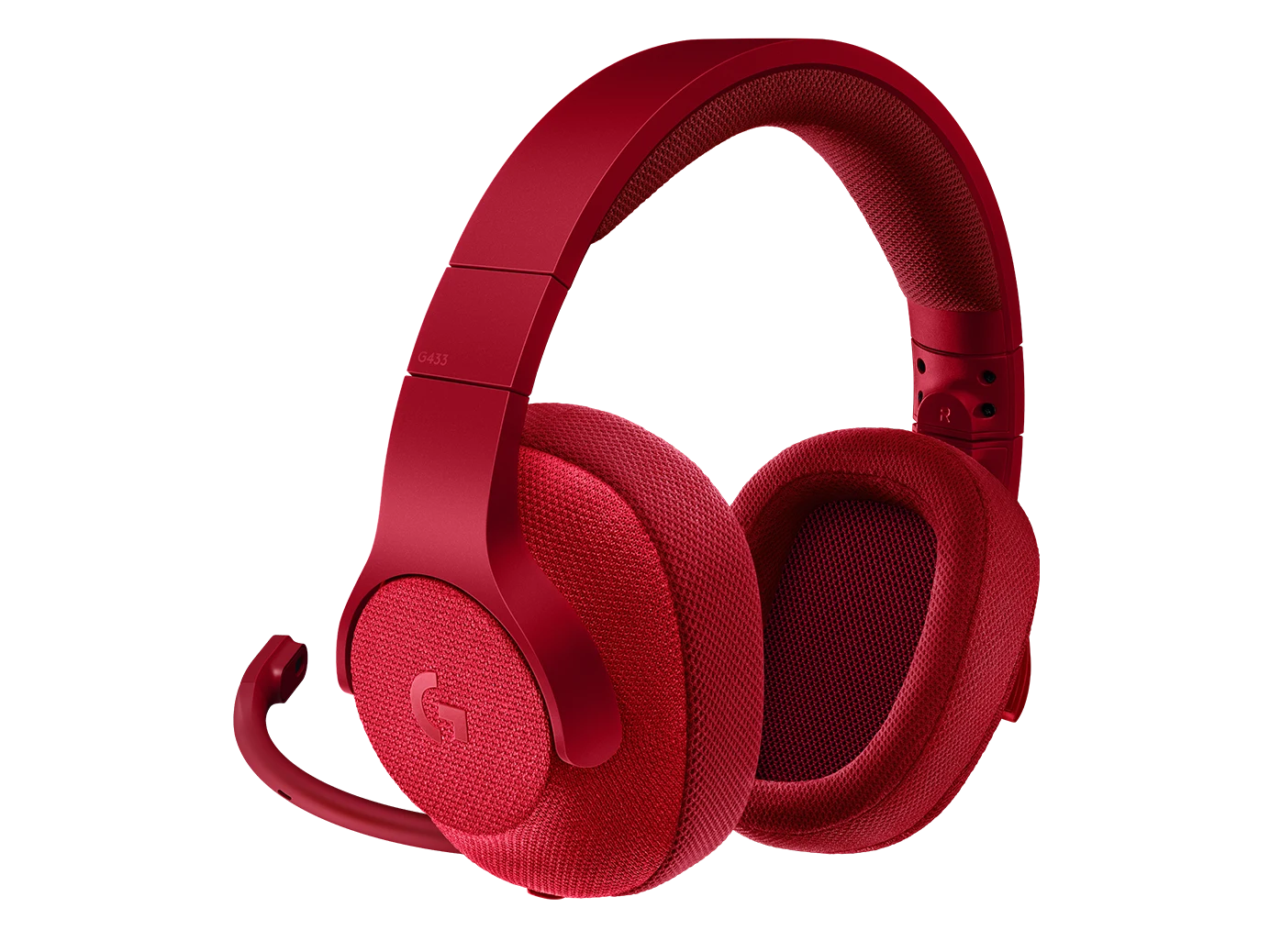 هدست گیمینگ لاجیتک Logitech G433 7.1 Surround Gaming Headset Red رنگ قرمز (1)