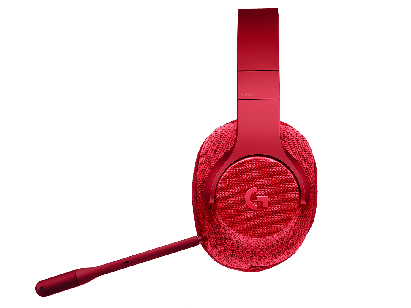 هدست گیمینگ لاجیتک Logitech G433 7.1 Surround Gaming Headset Red رنگ قرمز (5)