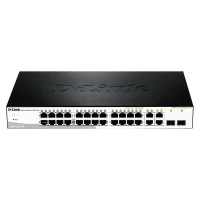 سوییچ شبکه مدیریتی 28 پورت دی لینک مدل D-Link DES-1210-28