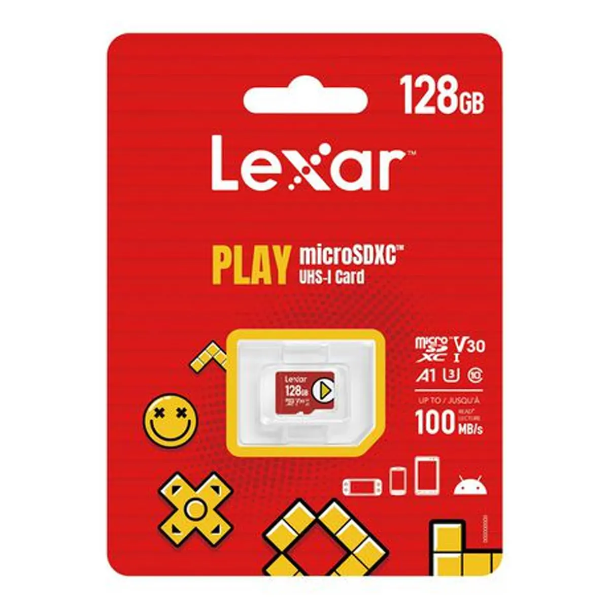 کارت حافظه لکسار Lexar PLAY microSDXC UHS-I Card 128GB