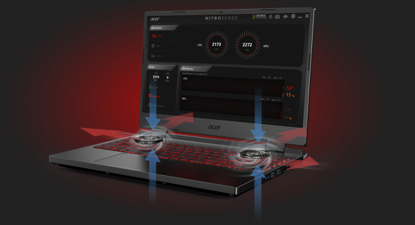 لپ تاپ گیمینگ ایسر مدل Acer Nitro AN515 Gaming Laptop