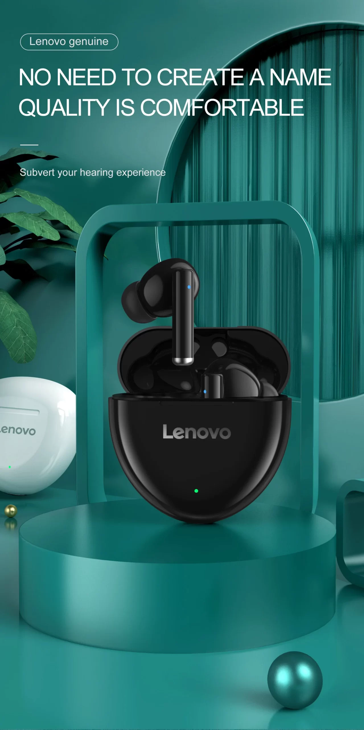 ایرباد بلوتوث لنوو Lenovo HT06 TWS Earphones
