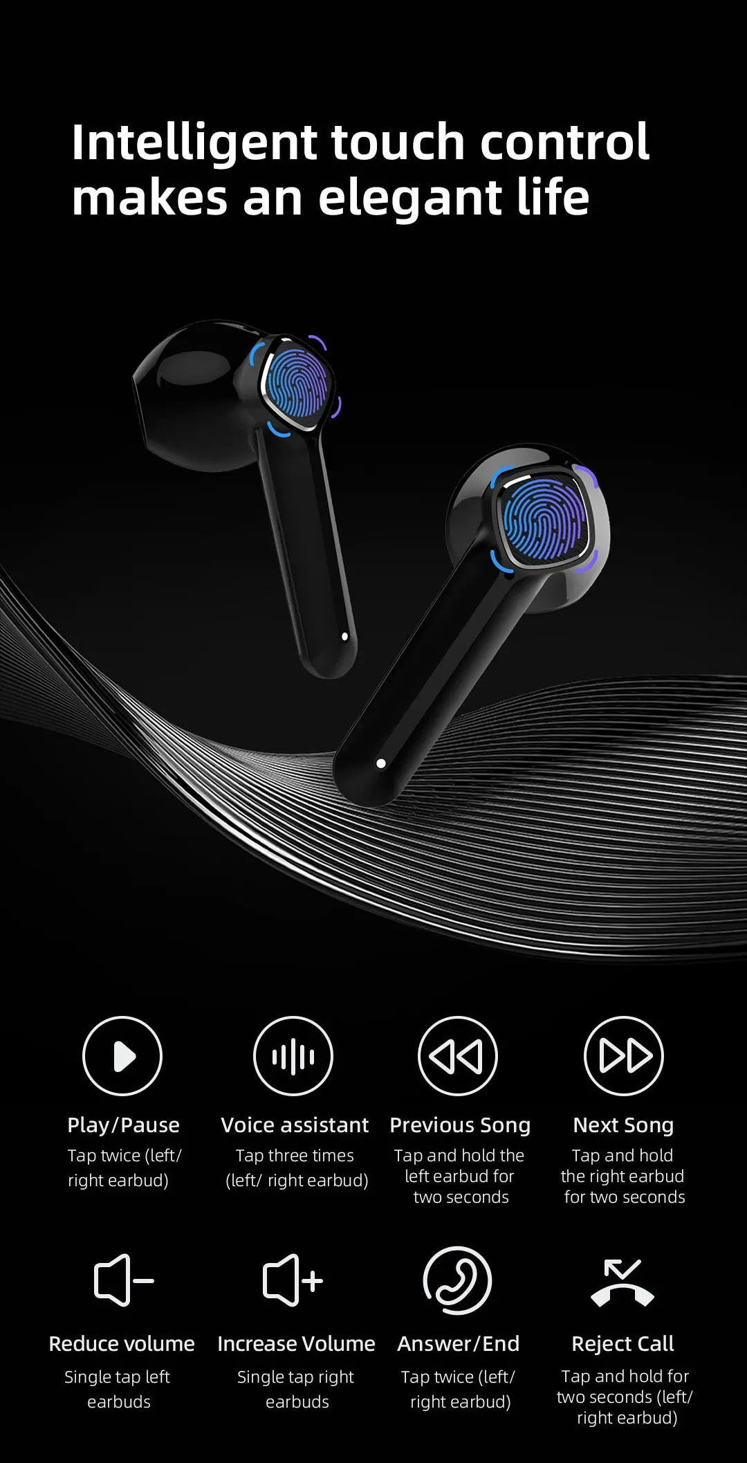 ایرباد بلوتوث میبرو مدل Mibro S1 TWS Bluetooth Earphones