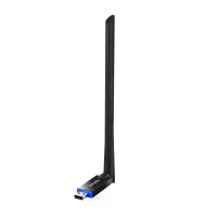 دانگل وای فای دو بانده تندا Tenda U10 AC650 Dual-band Wireless USB Adapter