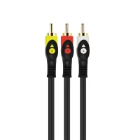 کابل صدا و تصویر 3 به 3 تسکو مدل TC 13 3 RCA Male to 3 RCA Male Audio Video Cable
