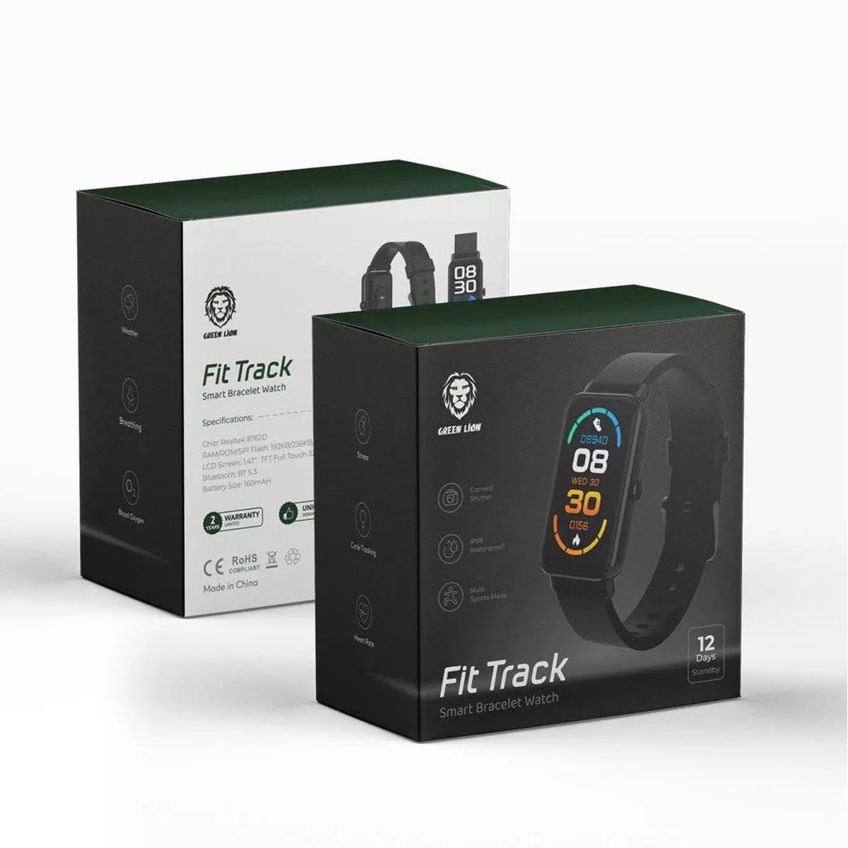 ساعت هوشمند گرین لاین Green Lion Fit Track Smart Bracelet