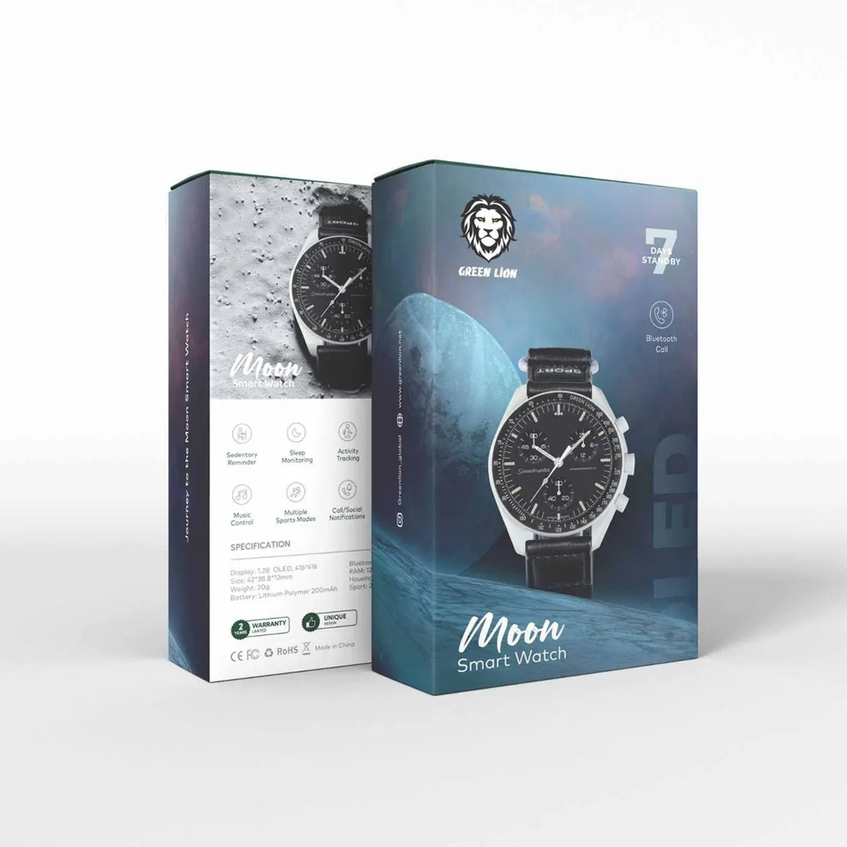 ساعت هوشمند گرین لاین Green Lion Moon Smartwatch