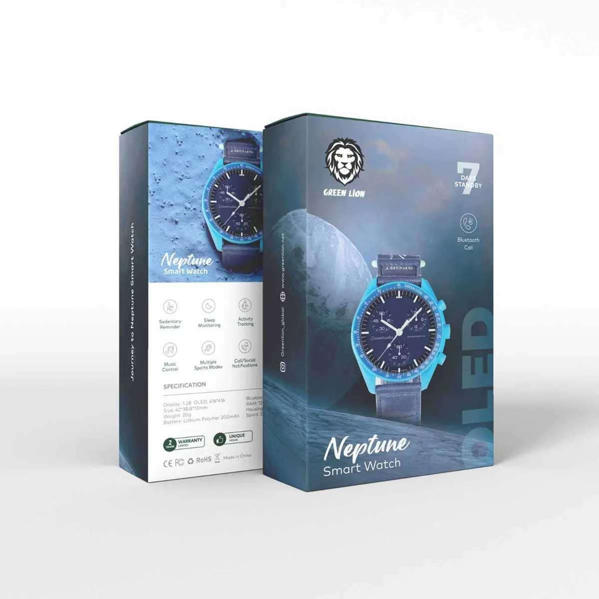 ساعت هوشمند گرین لاین Green Lion Neptune Smartwatch