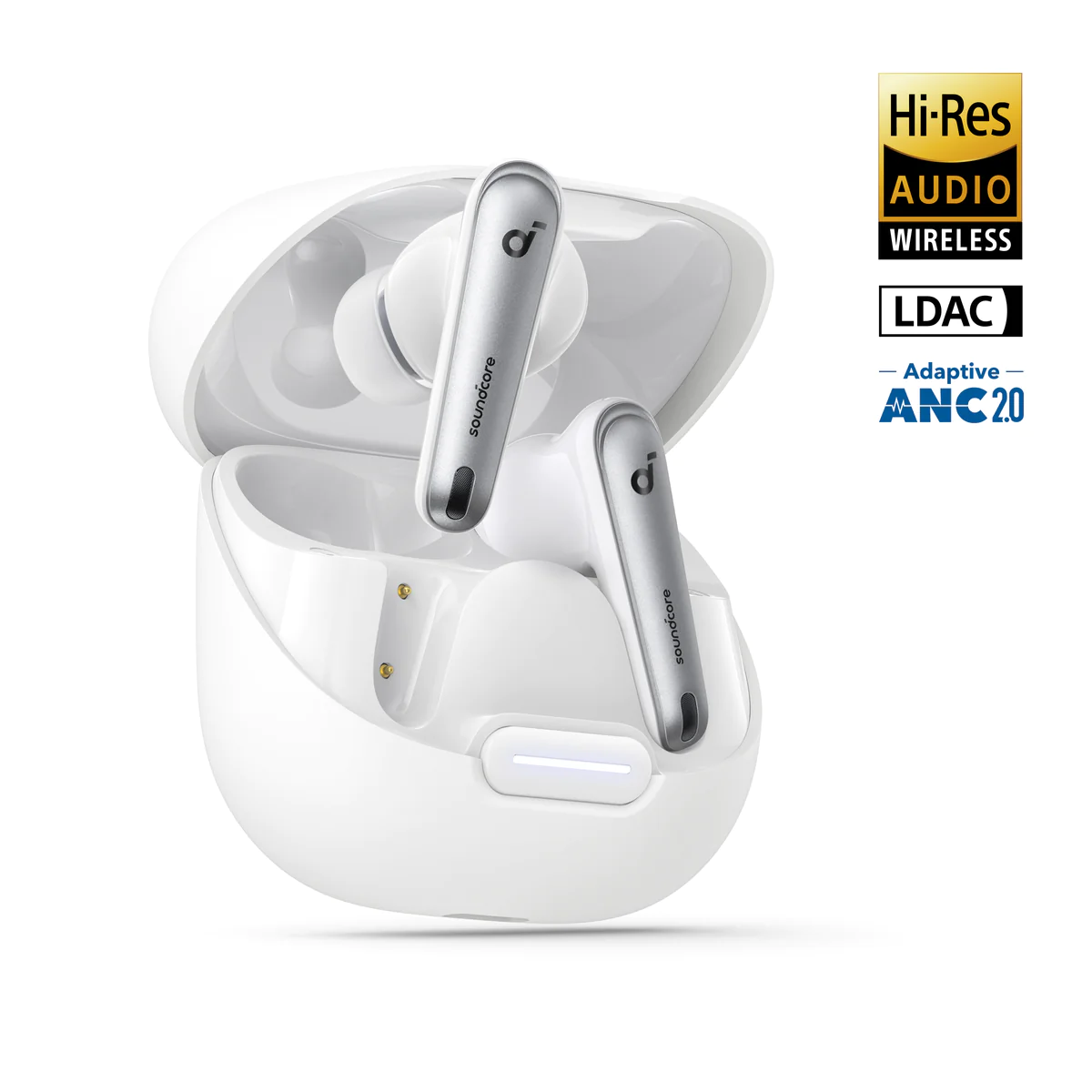 ایرباد بلوتوث انکر مدل Anker Liberty 4 NC True Wireless Earbuds رنگ سفید