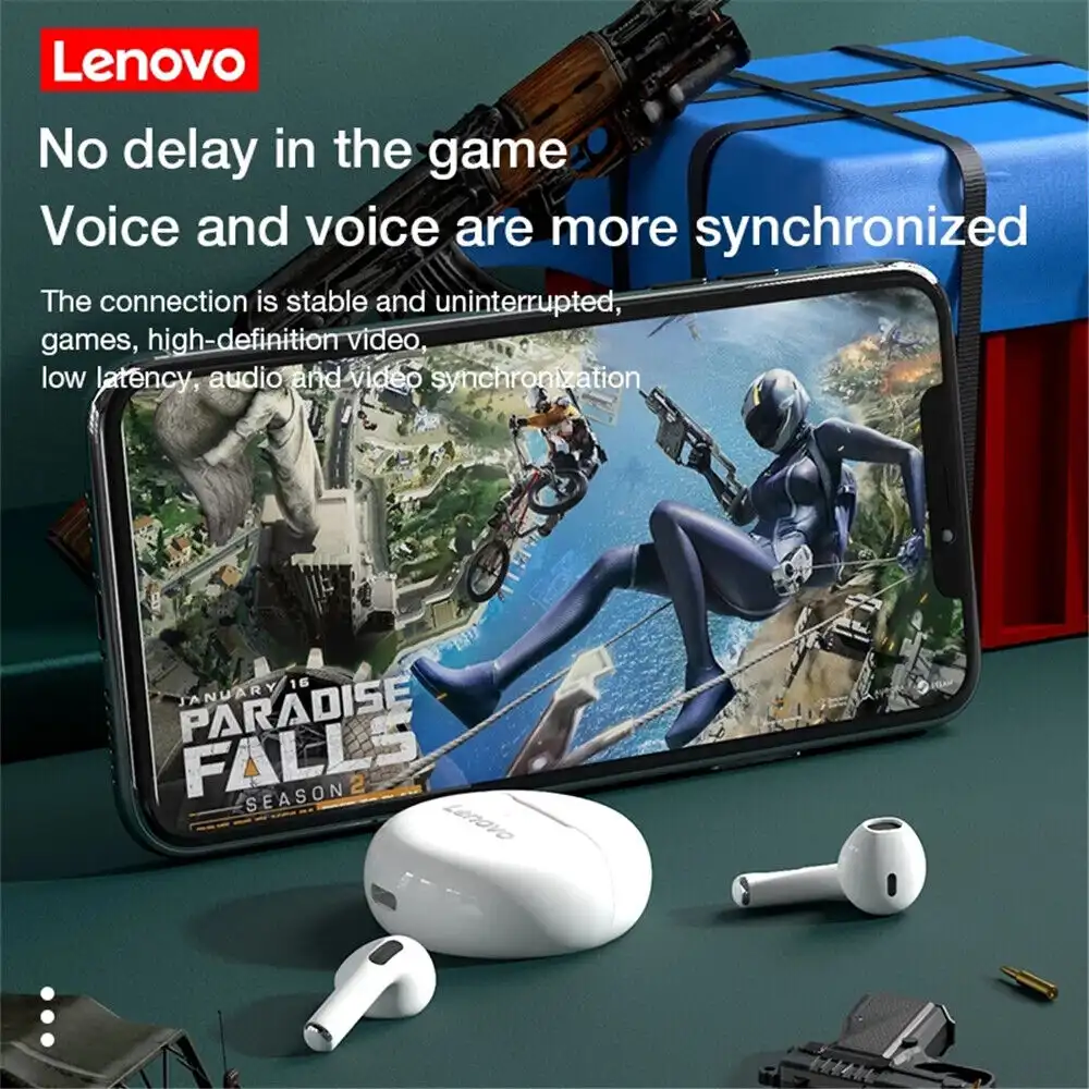 ایرباد بلوتوث لنوو Lenovo HT38 Wireless Earphones
