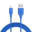 کابل Micro USB انکر 1.8 متر مدل Anker Powerline 1.8m Micro USB Cable (A8133) رنگ آبی