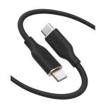 کابل USB-C به USB-C انکر 0.9 متر مدل Anker 643 0.9m USB-C to USB-C 100W Cable (A8552) رنگ مشکی