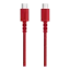 کابل USB-C به USB-C انکر 0.9 متر مدل Anker PowerLine Select Plus 0.9m USB-C to USB-C 2.0 60W Cable (A8032) رنگ قرمز