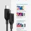 کابل USB-C به USB-C انکر 0.9 متر مدل Anker Powerline III 0.9m USB-C to USB-C 60W Cable (A8852)