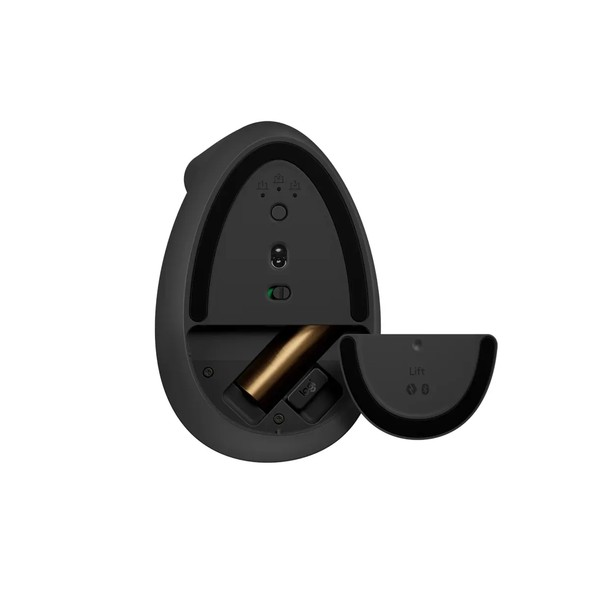 موس عمودی بی سیم لاجیتک مدل Logitech Lift Vertical Ergonomic Wireless Mouse رنگ مشکی (5)