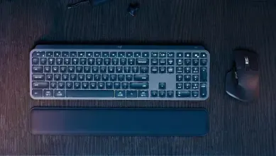 نورپردازی کیبورد بی سیم لاجیتک مدل Logitech MX Keys S Wireless Keyboard