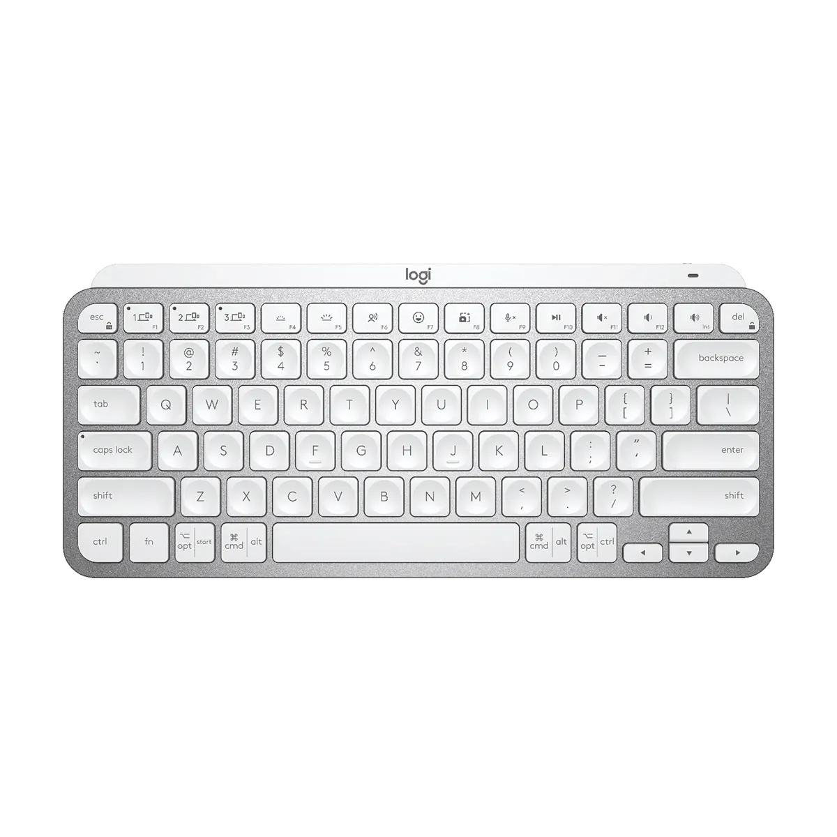 کیبورد بی سیم لاجیتک مدل Logitech MX Keys Mini Wireless Keyboard رنگ سفید (1)