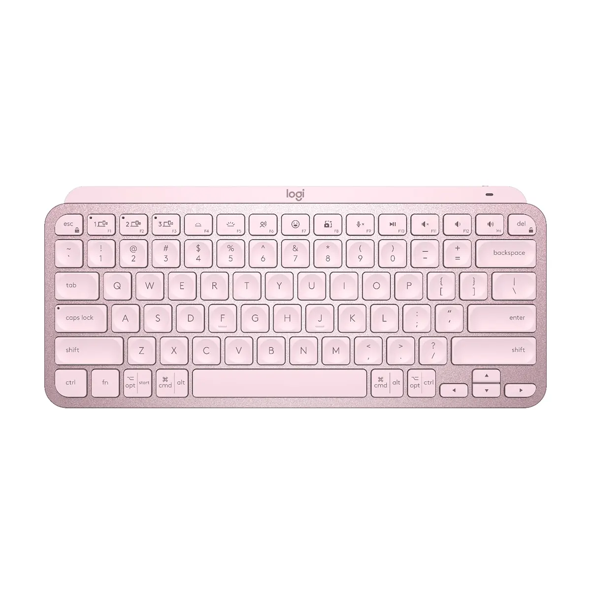 کیبورد بی سیم لاجیتک مدل Logitech MX Keys Mini Wireless Keyboard رنگ صورتی (1)