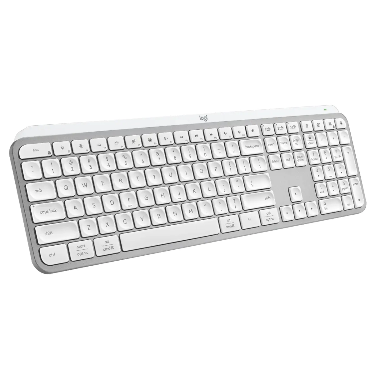 کیبورد بی سیم لاجیتک مدل Logitech MX Keys S Wireless Keyboard رنگ سفید (2)