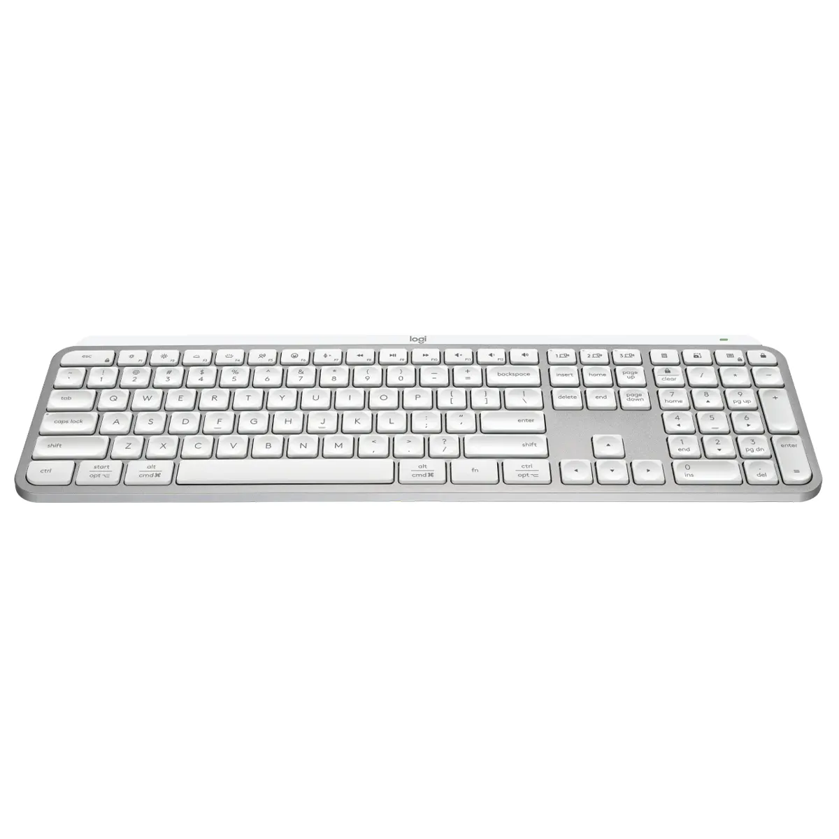 کیبورد بی سیم لاجیتک مدل Logitech MX Keys S Wireless Keyboard رنگ سفید (5)