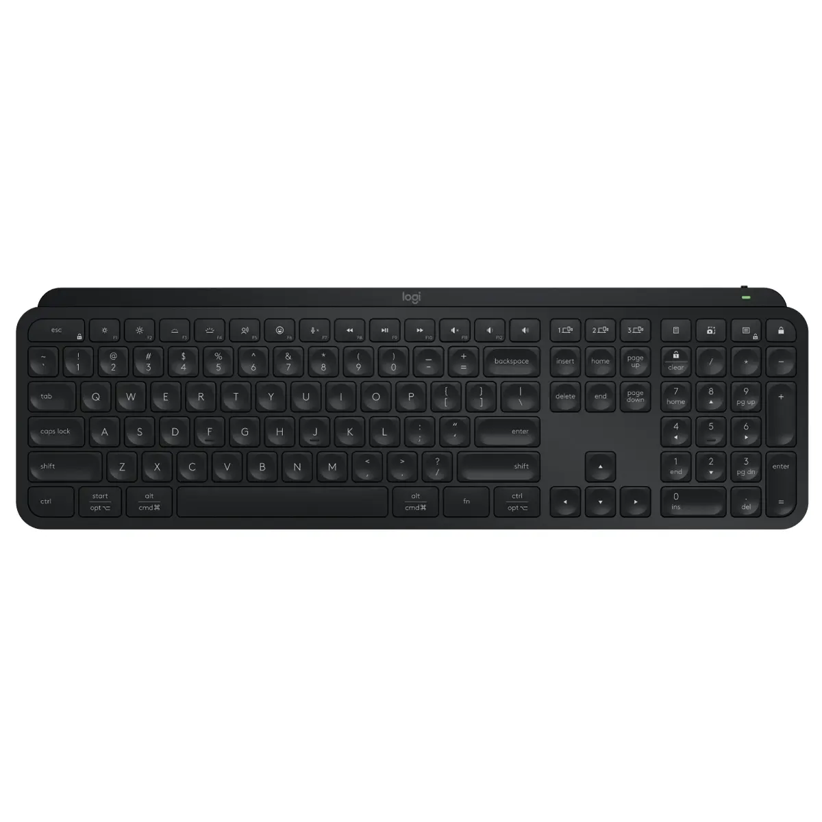 کیبورد بی سیم لاجیتک مدل Logitech MX Keys S Wireless Keyboard رنگ مشکی (1)