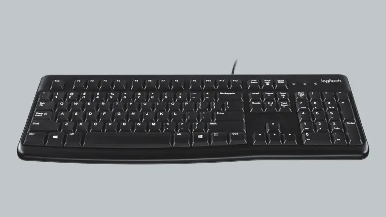 کیبورد لاجیتک مدل Logitech K120 USB Standard Computer Keyboard