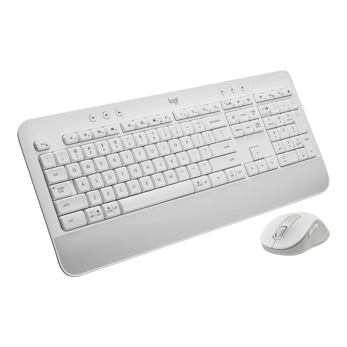 موس و کیبورد بی سیم لاجیتک رنگ سفید مدل Logitech Signature MK650 Keyboard Mouse Combo (3)