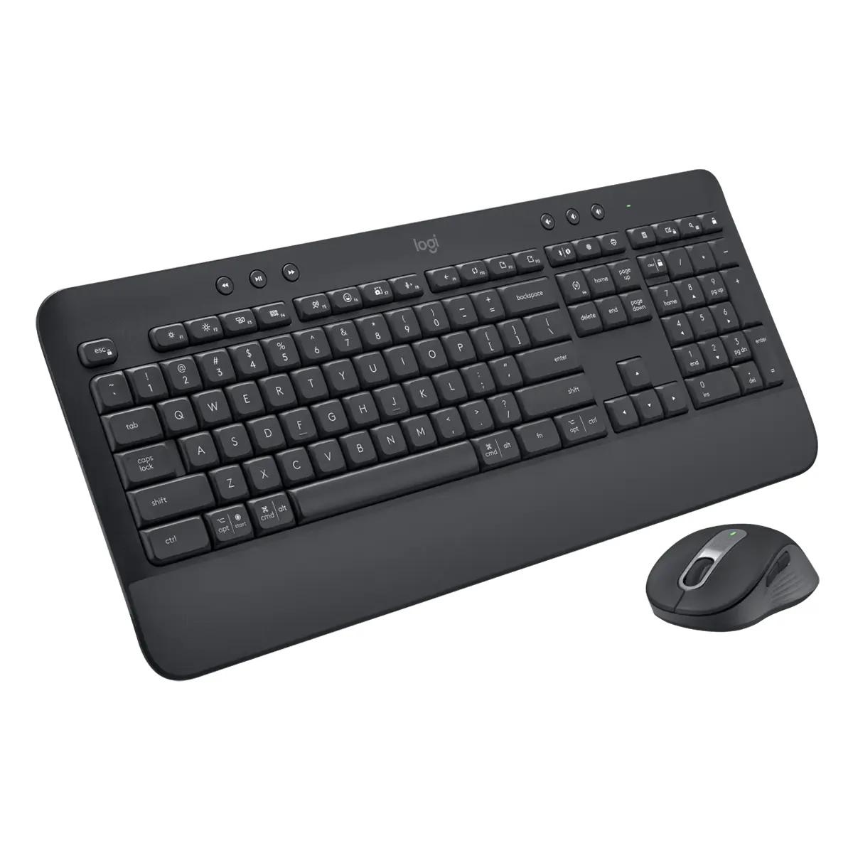 موس و کیبورد بی سیم لاجیتک رنگ مشکی مدل Logitech Signature MK650 Keyboard Mouse Combo (3)