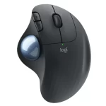 موس توپی بی سیم لاجیتک مدل Logitech ERGO M575 Wireless Trackball Mouse رنگ خاکستری