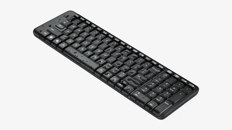 موس و کیبورد بی سیم لاجیتک مدل Logitech MK220 Compact Wireless Keyboard Mouse Combo