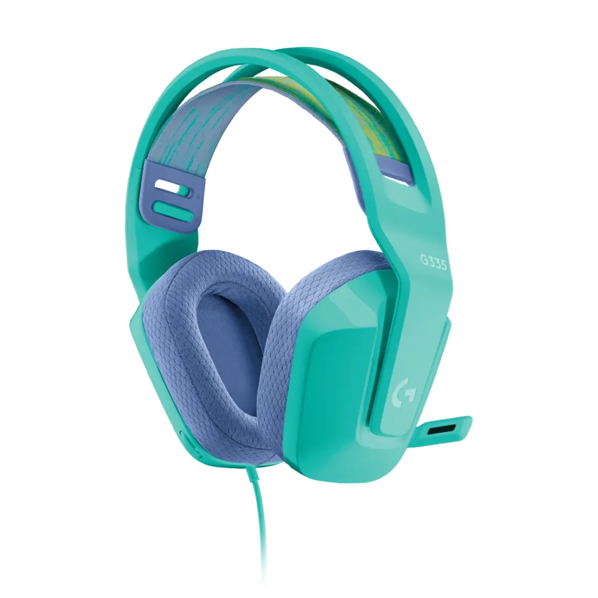 هدست گیمینگ لاجیتک Logitech G335 Wired Gaming Headset رنگ سبز