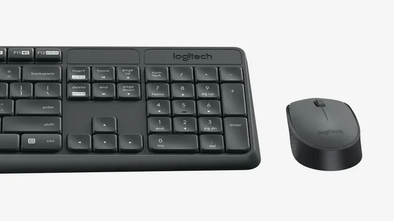 موس و کیبورد بی سیم لاجیتک مدل Logitech MK235 Durable Wireless Keyboard and Mouse Combo