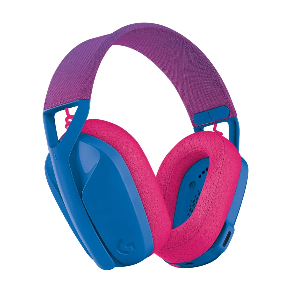 هدست گیمینگ بی سیم لاجیتک Logitech G435 Ultra-light Wireless Bluetooth Gaming Headset رنگ آبی (2)