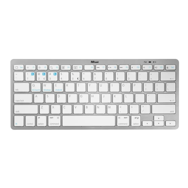 کیبورد بی سیم بلوتوث تراست مدل Trust Nado Wireless Bluetooth keyboard