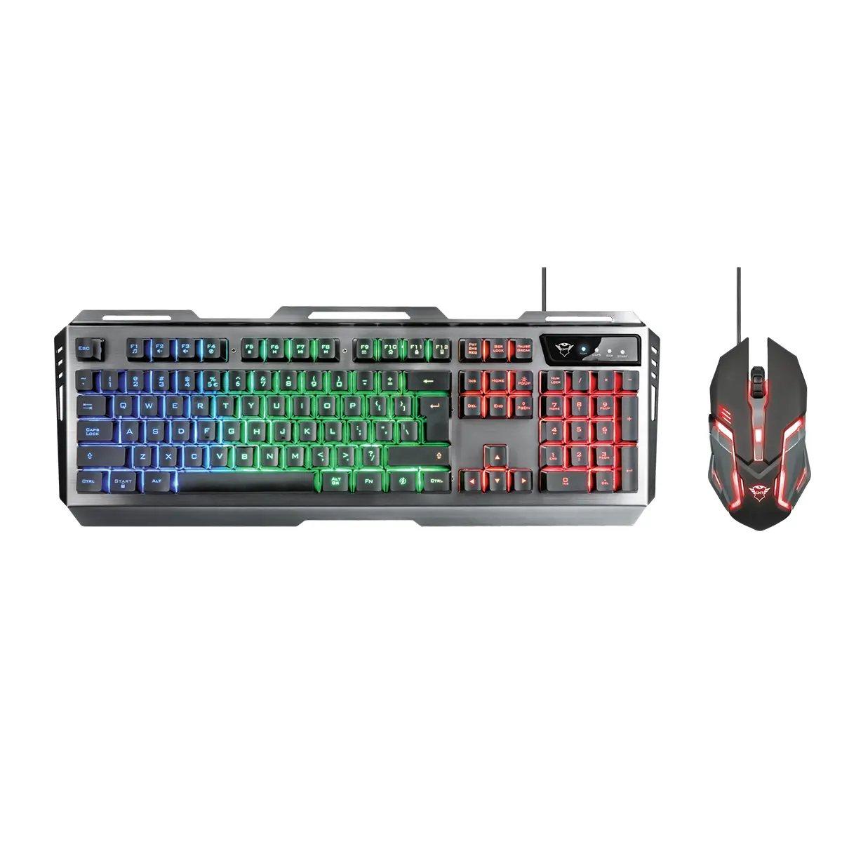 کیبورد و موس گیمینگ تراست Trust GXT 845 Tural Gaming Combo Keyboard & Mouse