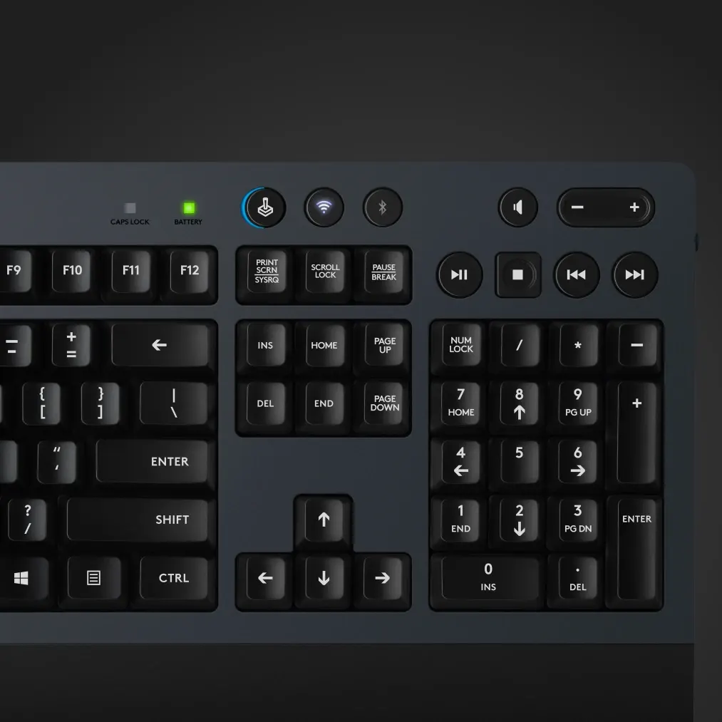کیبورد گیمینگ بی سیم لاجیتک مدل Logitech G613 Wireless Mechanical Gaming Keyboard