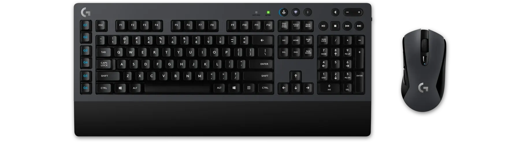 کیبورد گیمینگ بی سیم لاجیتک مدل Logitech G613 Wireless Mechanical Gaming Keyboard