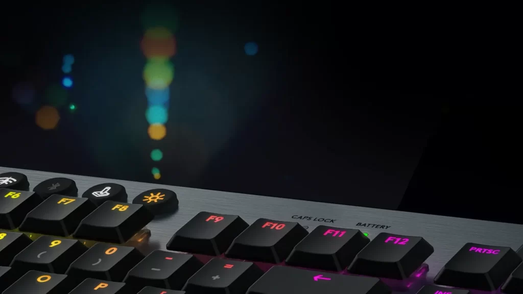 کیبورد گیمینگ بی سیم لاجیتک مدل Logitech G915 LIGHTSPEED Wireless RGB Mechanical Gaming Keyboard