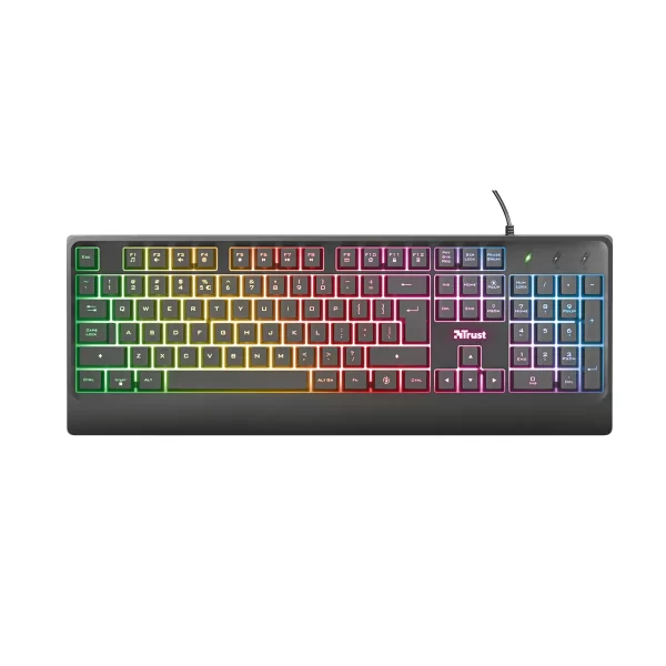 کیبورد گیمینگ تراست Trust Ziva Illuminated Gaming Keyboard